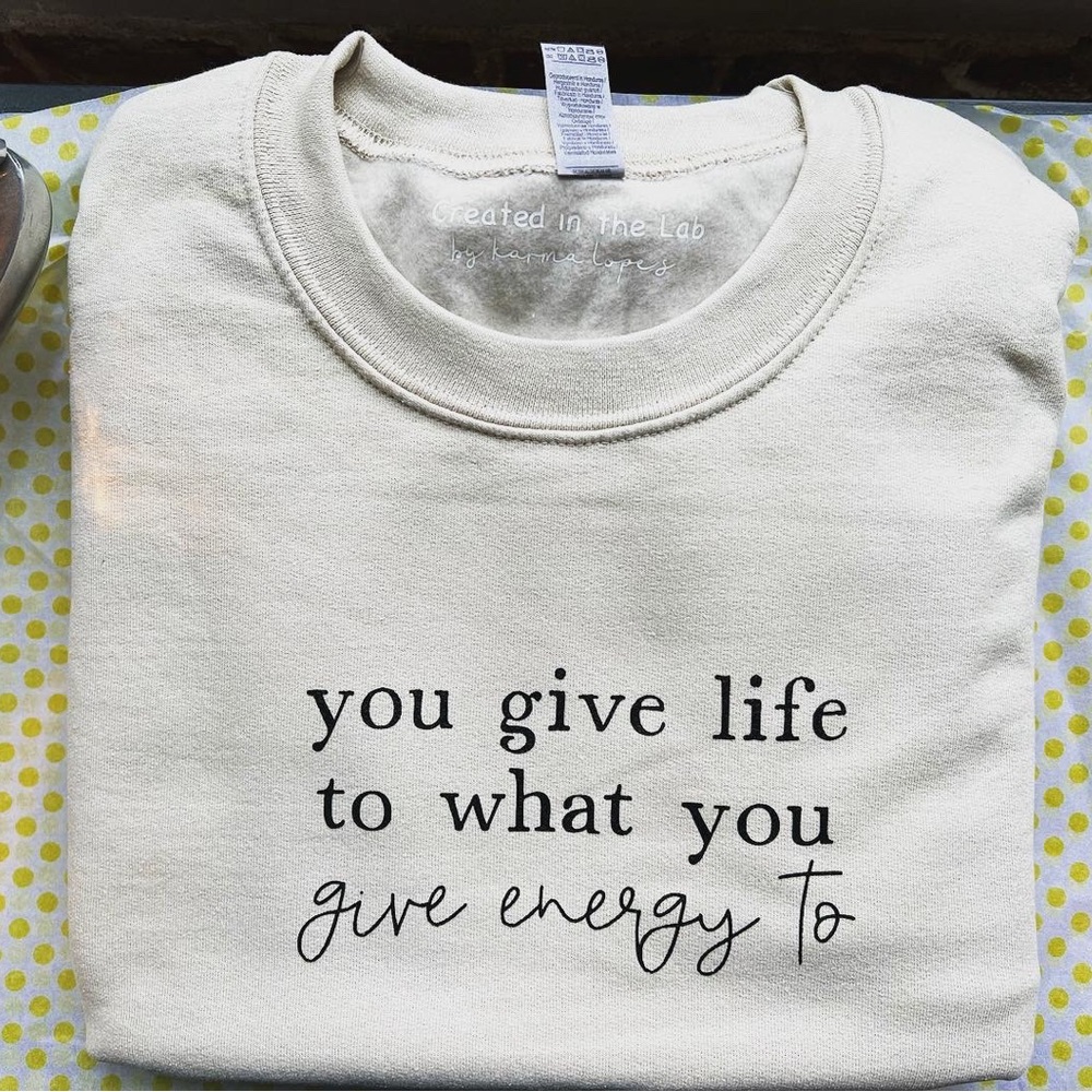 Crew neck sweatshirt - unisex